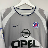 Shop 2001/02 PSG ARTETA #4 L/S AWAY SHIRT (L) NIKE, classic football shirts, vintage football shirts & retro soccer jerseys at Cult Kits