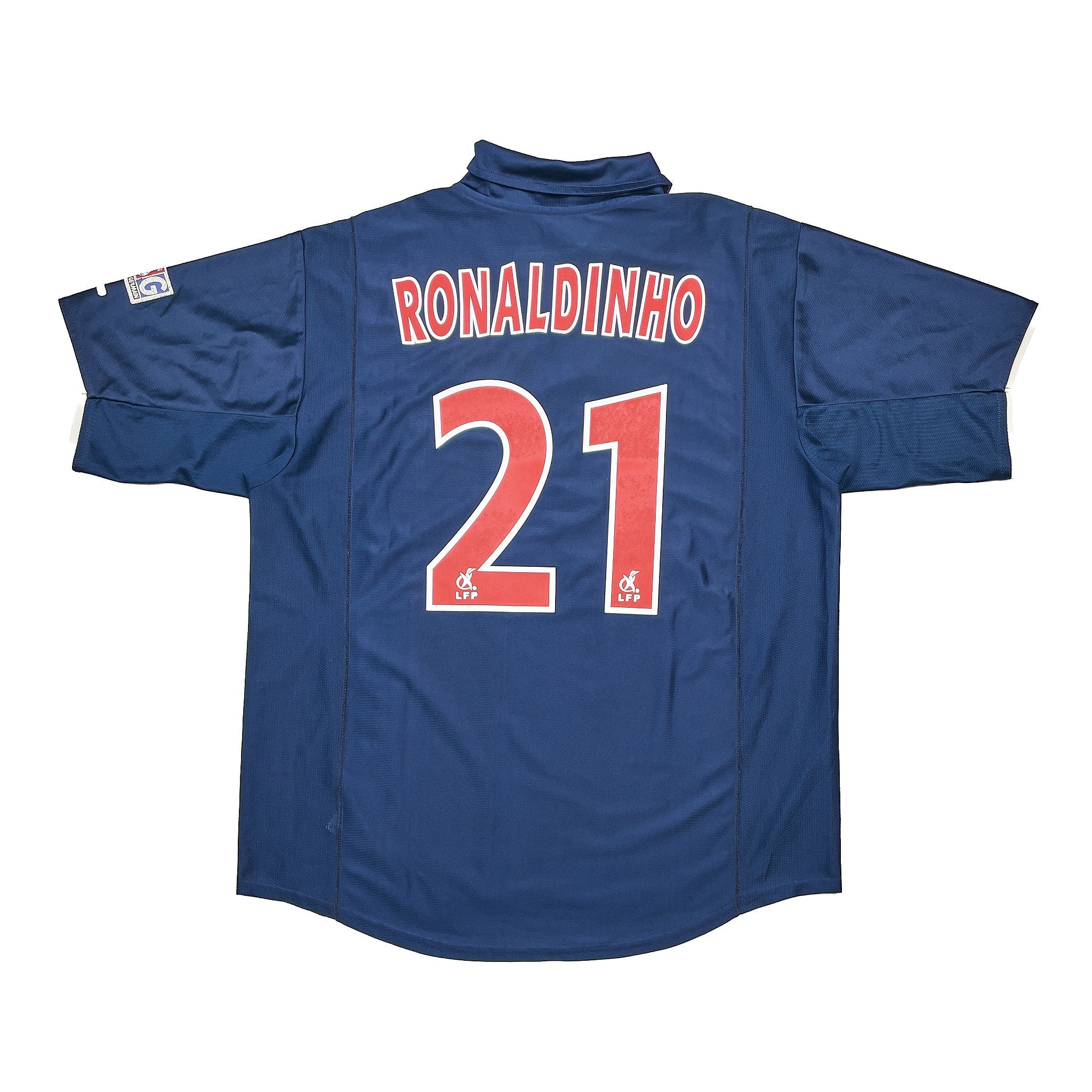 Buy 2001/02 PSG RONALDINHO 21 HOME SHIRT (XL) NIKE ~ Free worldwide shipping available ~ Authentic Vintage Football Shirts from Cult Kits