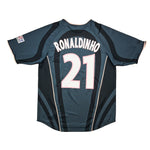 Buy 2001/02 PSG Ronaldinho 21 Third Shirt (M) Nike ~ Free worldwide shipping ~ Authentic Vintage Football Shirts from Cult Kits