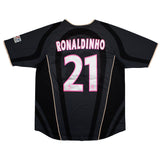 Buy 2001/02 PSG Ronaldinho 21 Third Shirt (XL) Nike ~ Free worldwide shipping ~ Authentic Vintage Football Shirts from Cult Kits