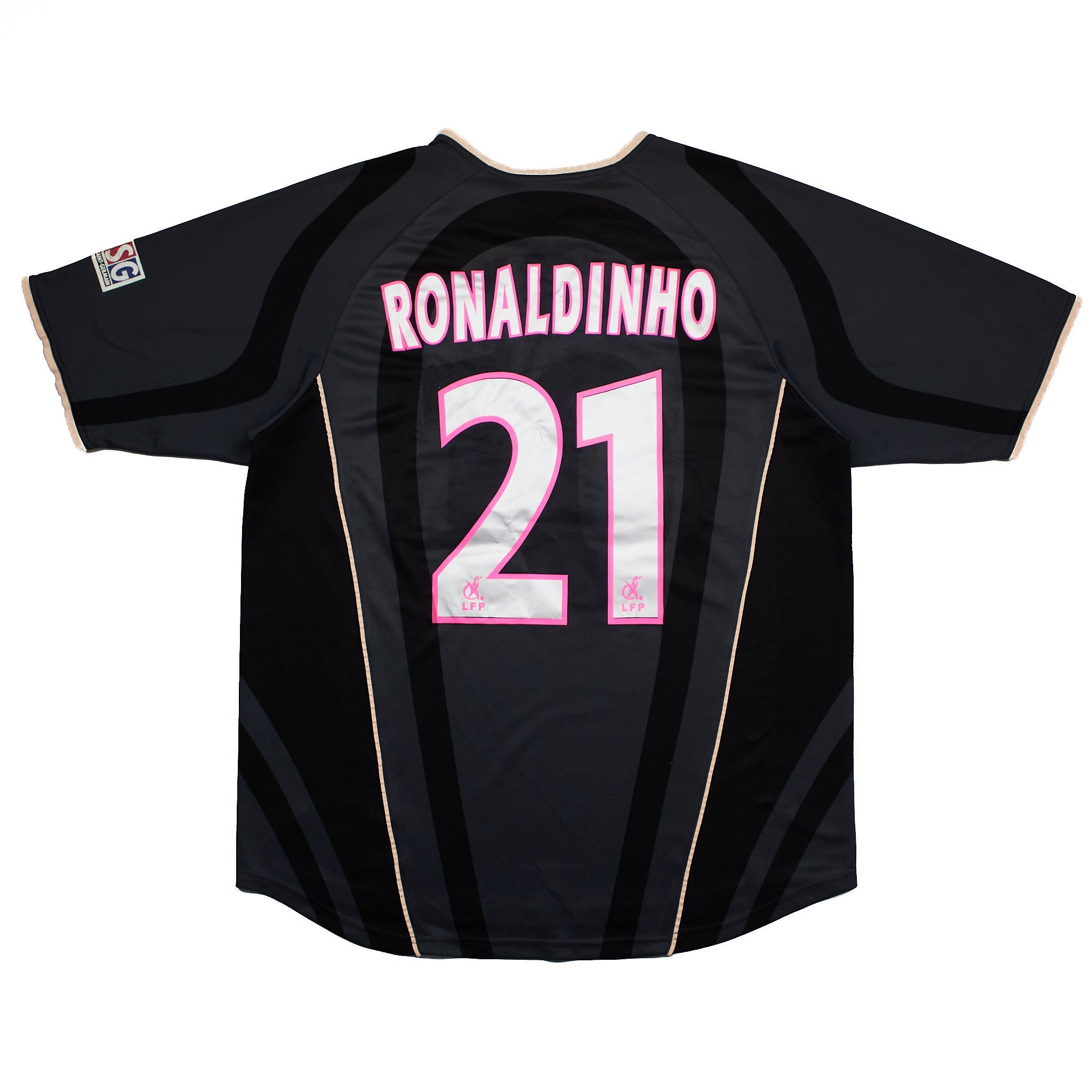 Buy 2001/02 PSG Ronaldinho 21 Third Shirt (XL) Nike ~ Free worldwide shipping ~ Authentic Vintage Football Shirts from Cult Kits
