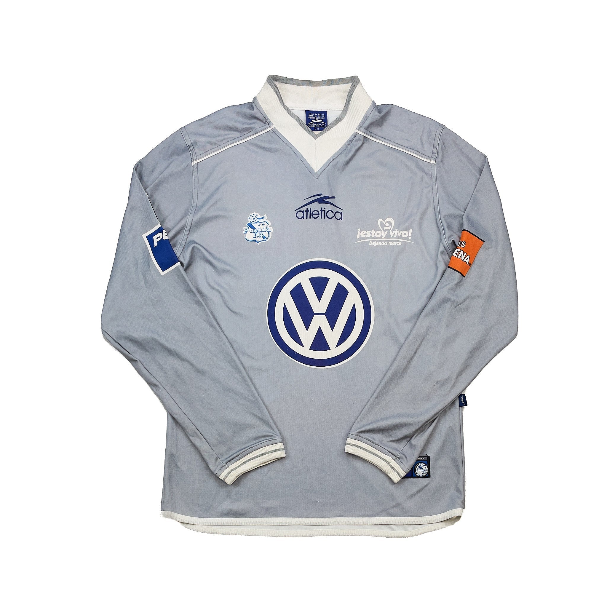 Buy 2001/02 Puebla L/S Third Shirt (M) Atletica ~ Free worldwide shipping available ~ Authentic Vintage Football Shirts from Cult Kits