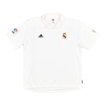 Buy 2001/02 REAL MADRID *CENTENARY* HOME SHIRT (XL) ADIDAS ~ Free worldwide shipping available ~ Authentic Vintage Football Shirts from Cult Kits