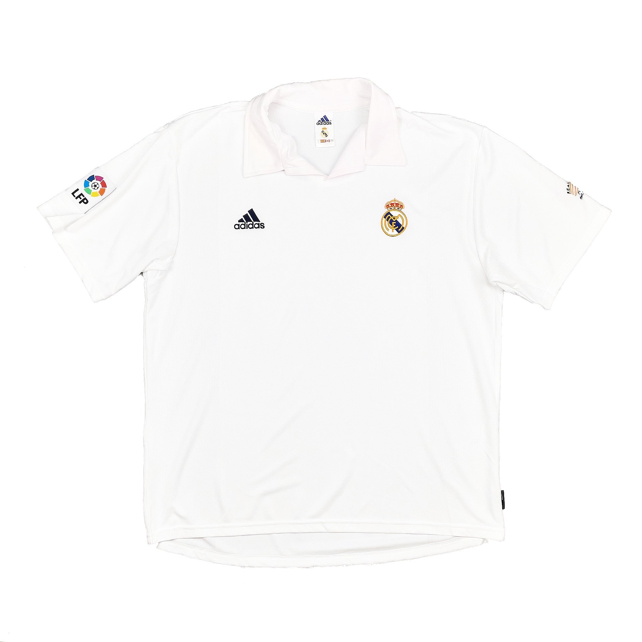 Buy 2001/02 REAL MADRID *CENTENARY* HOME SHIRT (XL) ADIDAS ~ Free worldwide shipping available ~ Authentic Vintage Football Shirts from Cult Kits