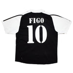 Buy 2001/02 Real Madrid Figo 10 Away Shirt (L) Adidas ~ Free worldwide shipping ~ Authentic Vintage Football Shirts from Cult Kits
