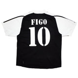 Buy 2001/02 Real Madrid Figo 10 Away Shirt (L) Adidas ~ Free worldwide shipping ~ Authentic Vintage Football Shirts from Cult Kits