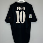 2001/02 REAL MADRID FIGO 10 AWAY SHIRT (L) ADIDAS - Cult Kits - Large - Buy Vintage Football Shirts, Authentic Retro Football Shirts For Sale, Classic Football Shirts & Soccer Jersey