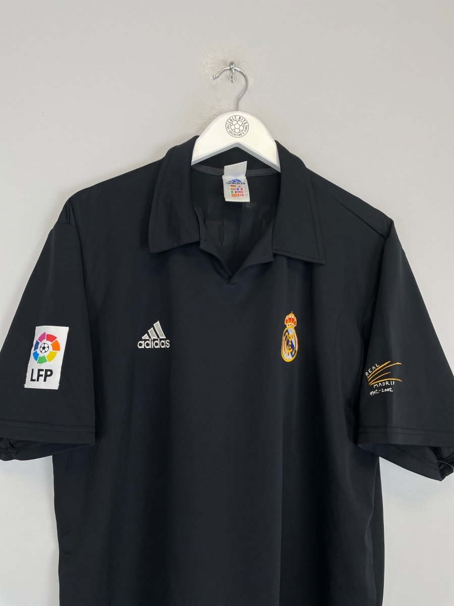 2001/02 REAL MADRID FIGO 10 AWAY SHIRT (L) ADIDAS - Cult Kits - Large - Buy Vintage Football Shirts, Authentic Retro Football Shirts For Sale, Classic Football Shirts & Soccer Jersey