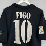 2001/02 REAL MADRID FIGO 10 AWAY SHIRT (L) ADIDAS - Cult Kits - Large - Buy Vintage Football Shirts, Authentic Retro Football Shirts For Sale, Classic Football Shirts & Soccer Jersey