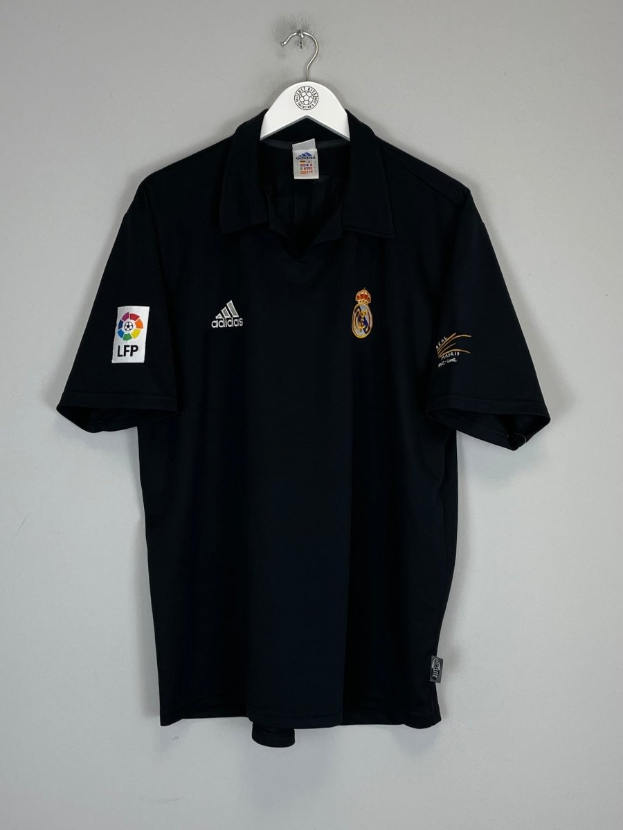 2001/02 REAL MADRID FIGO 10 AWAY SHIRT (L) ADIDAS - Cult Kits - Large - Buy Vintage Football Shirts, Authentic Retro Football Shirts For Sale, Classic Football Shirts & Soccer Jersey