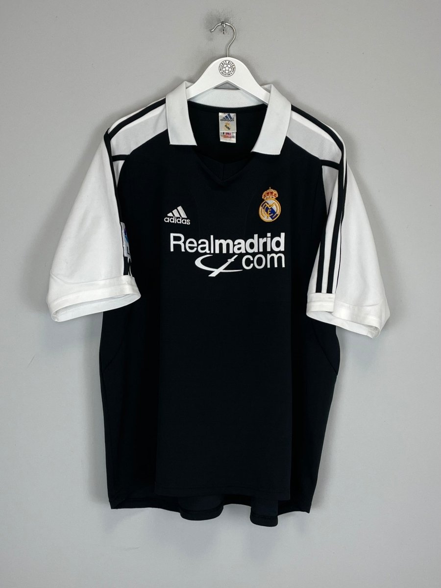 2001/02 REAL MADRID FIGO 10 AWAY SHIRT (XL) ADIDAS - Cult Kits - XL - Buy Vintage Football Shirts, Authentic Retro Football Shirts For Sale, Classic Football Shirts & Soccer Jersey