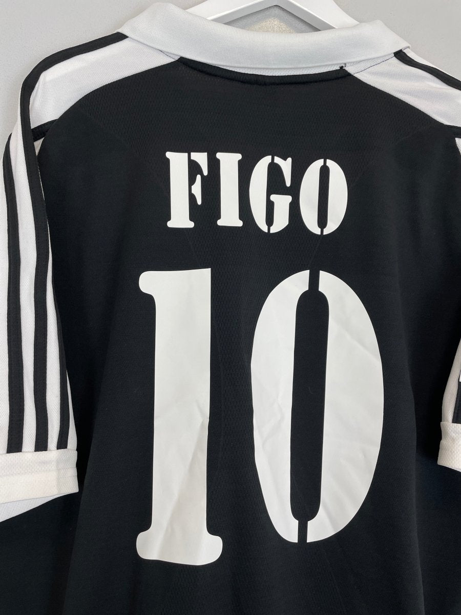 2001/02 REAL MADRID FIGO 10 AWAY SHIRT (XL) ADIDAS - Cult Kits - XL - Buy Vintage Football Shirts, Authentic Retro Football Shirts For Sale, Classic Football Shirts & Soccer Jersey