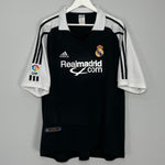 Shop 2001/02 REAL MADRID FIGO #10 AWAY SHIRT (XL) ADIDAS, classic football shirts, vintage football shirts & retro soccer jerseys at Cult Kits