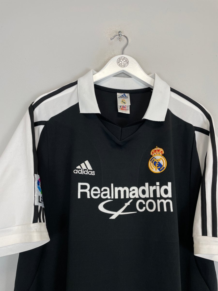 2001/02 REAL MADRID FIGO 10 AWAY SHIRT (XL) ADIDAS - Cult Kits - XL - Buy Vintage Football Shirts, Authentic Retro Football Shirts For Sale, Classic Football Shirts & Soccer Jersey