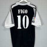 2001/02 REAL MADRID FIGO 10 AWAY SHIRT (XL) ADIDAS - Cult Kits - XL - Buy Vintage Football Shirts, Authentic Retro Football Shirts For Sale, Classic Football Shirts & Soccer Jersey