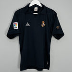 Shop 2001/02 REAL MADRID FIGO #10 *CENTENARY* AWAY SHIRT (S) ADIDAS, classic football shirts, vintage football shirts & retro soccer jerseys at Cult Kits
