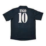 Buy 2001/02 Real Madrid Figo 10 *Centenary* Away Shirt (XL) Adidas ~ Free worldwide shipping available ~ Authentic Vintage Football Shirts from Cult Kits