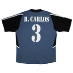 Buy 2001/02 Real Madrid R. Carlos 3 Third Shirt (M) Adidas ~ Free worldwide shipping ~ Authentic Vintage Football Shirts from Cult Kits