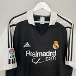 Shop 2001/02 REAL MADRID R.CARLOS #3 AWAY SHIRT (L) ADIDAS, classic football shirts, vintage football shirts & retro soccer jerseys at Cult Kits
