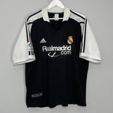 Shop 2001/02 REAL MADRID R.CARLOS #3 AWAY SHIRT (L) ADIDAS, classic football shirts, vintage football shirts & retro soccer jerseys at Cult Kits