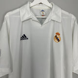 Shop 2001/02 REAL MADRID RONALDO #9 HOME SHIRT (XL) ADIDAS, classic football shirts, vintage football shirts & retro soccer jerseys at Cult Kits