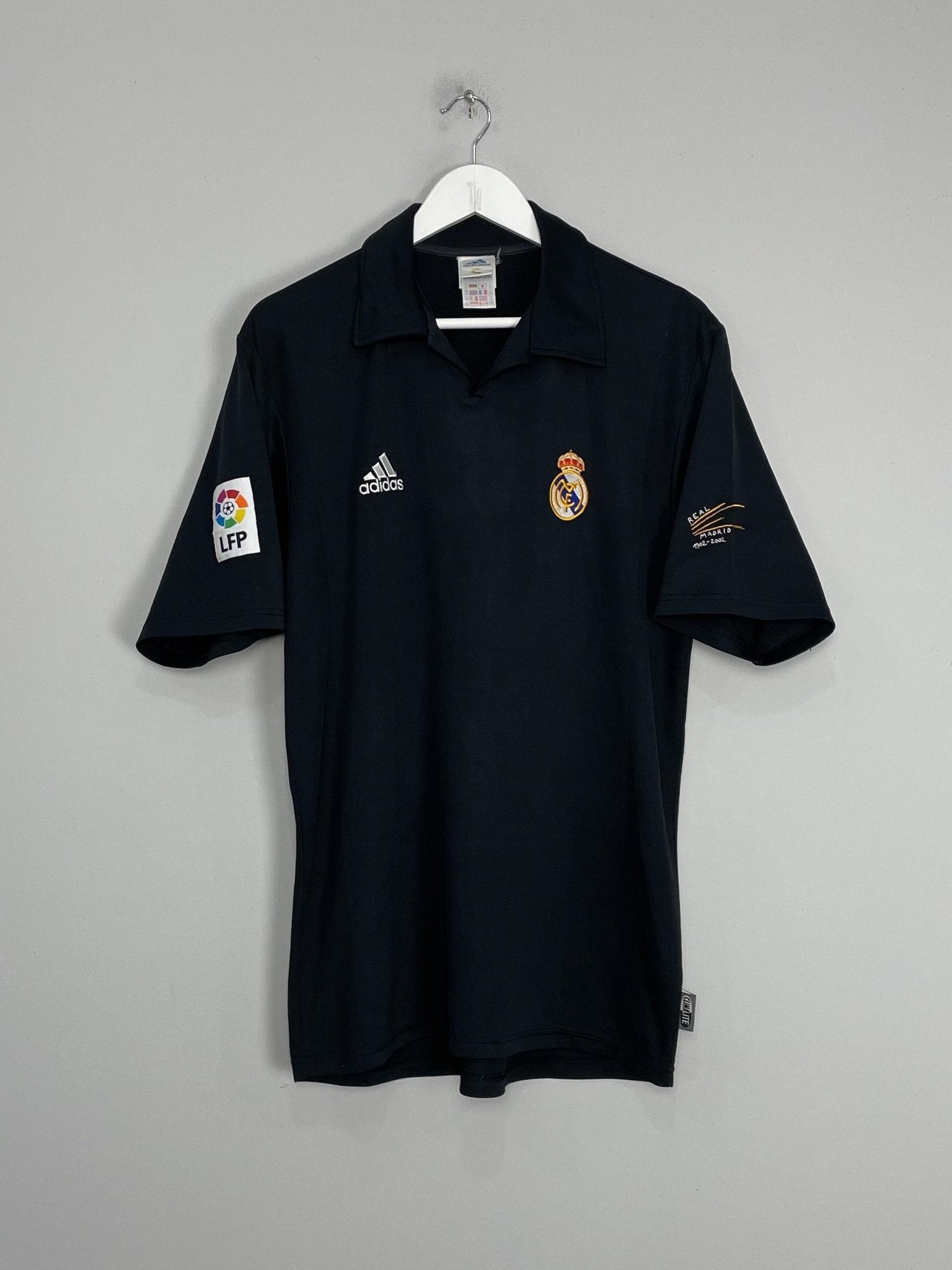 Shop 2001/02 REAL MADRID ZIDANE #5 AWAY SHIRT (M) ADIDAS, classic football shirts, vintage football shirts & retro soccer jerseys at Cult Kits