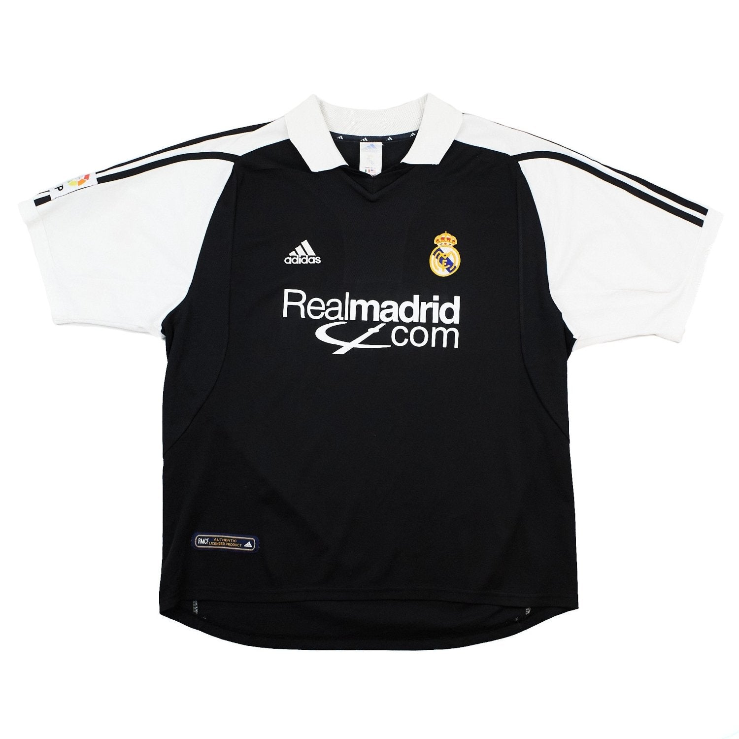 2001 Real Madrid Adidas football shirt - view 2 - Cult Kits
