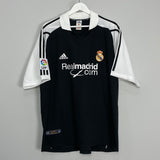Shop 2001/02 REAL MADRID ZIDANE #5 AWAY SHIRT (XL) ADIDAS, classic football shirts, vintage football shirts & retro soccer jerseys at Cult Kits