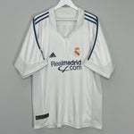 Shop 2001/02 REAL MADRID ZIDANE #5 HOME SHIRT (XL) ADIDAS, classic football shirts, vintage football shirts & retro soccer jerseys at Cult Kits