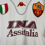 Shop 2001/02 ROMA BATISTUTA #20 AWAY SHIRT (L) KAPPA, classic football shirts, vintage football shirts & retro soccer jerseys at Cult Kits
