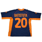 Buy 2001/02 Roma Batistuta 20 Third Shirt (L) Kappa ~ Free worldwide shipping available ~ Authentic Vintage Football Shirts from Cult Kits