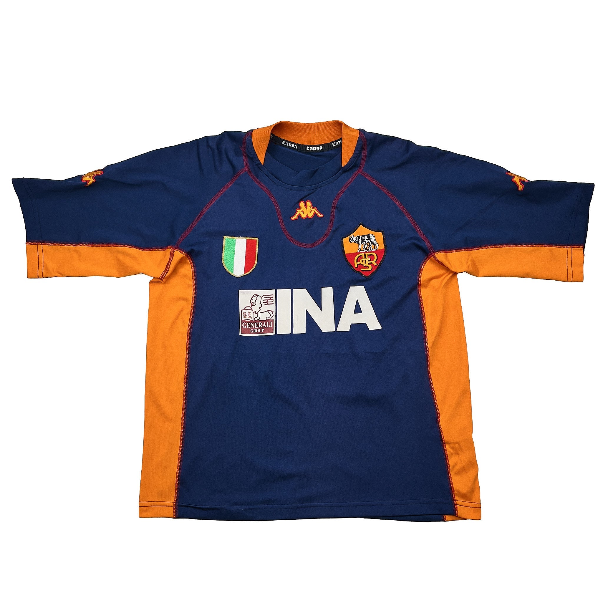 Buy 2001/02 Roma Batistuta 20 Third Shirt (L) Kappa ~ Free worldwide shipping available ~ Authentic Vintage Football Shirts from Cult Kits