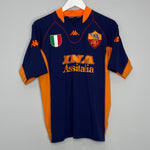 Shop 2001/02 ROMA BATISTUTA #20 THIRD SHIRT (XL) KAPPA, classic football shirts, vintage football shirts & retro soccer jerseys at Cult Kits