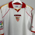 Shop 2001/02 SEVILLA HOME SHIRT (L) JOMA, classic football shirts, vintage football shirts & retro soccer jerseys at Cult Kits