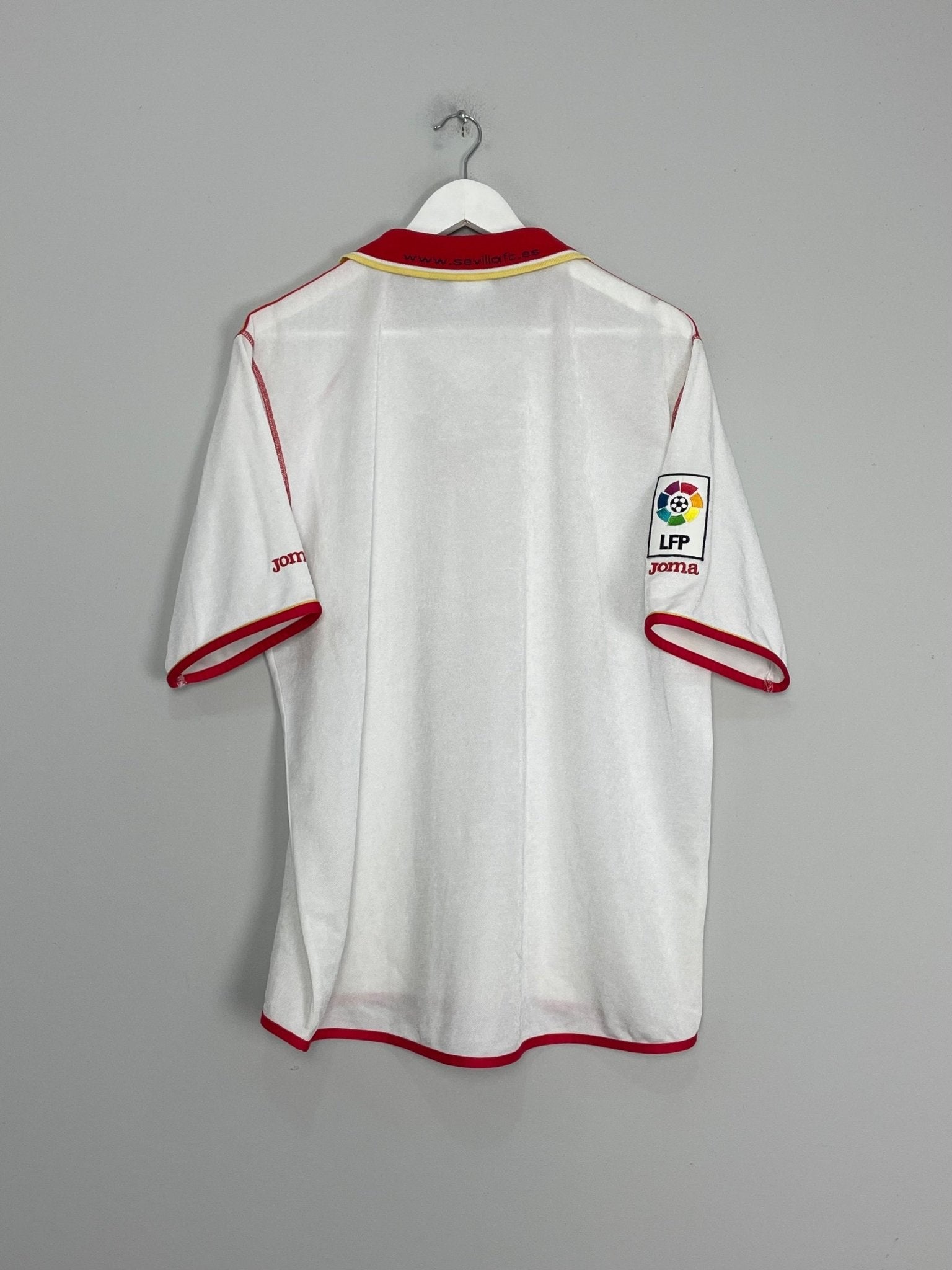 Shop 2001/02 SEVILLA HOME SHIRT (L) JOMA, classic football shirts, vintage football shirts & retro soccer jerseys at Cult Kits