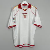 Shop 2001/02 SEVILLA HOME SHIRT (L) JOMA, classic football shirts, vintage football shirts & retro soccer jerseys at Cult Kits