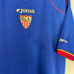 Shop 2001/02 SEVILLA THIRD SHIRT (XL) JOMA, classic football shirts, vintage football shirts & retro soccer jerseys at Cult Kits