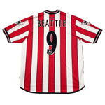 2001-02-southampton-beattie-9-match-worn-vs-manchester-united-home-shirt-xl-sfc