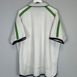 Shop 2001/02 ST ETIENNE AWAY SHIRT (XXL) UMBRO, classic football shirts, vintage football shirts & retro soccer jerseys at Cult Kits