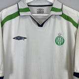 Shop 2001/02 ST ETIENNE AWAY SHIRT (XXL) UMBRO, classic football shirts, vintage football shirts & retro soccer jerseys at Cult Kits