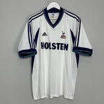 Shop 2001/02 TOTTENHAM HOME SHIRT (XL) ADIDAS, classic football shirts, vintage football shirts & retro soccer jerseys at Cult Kits