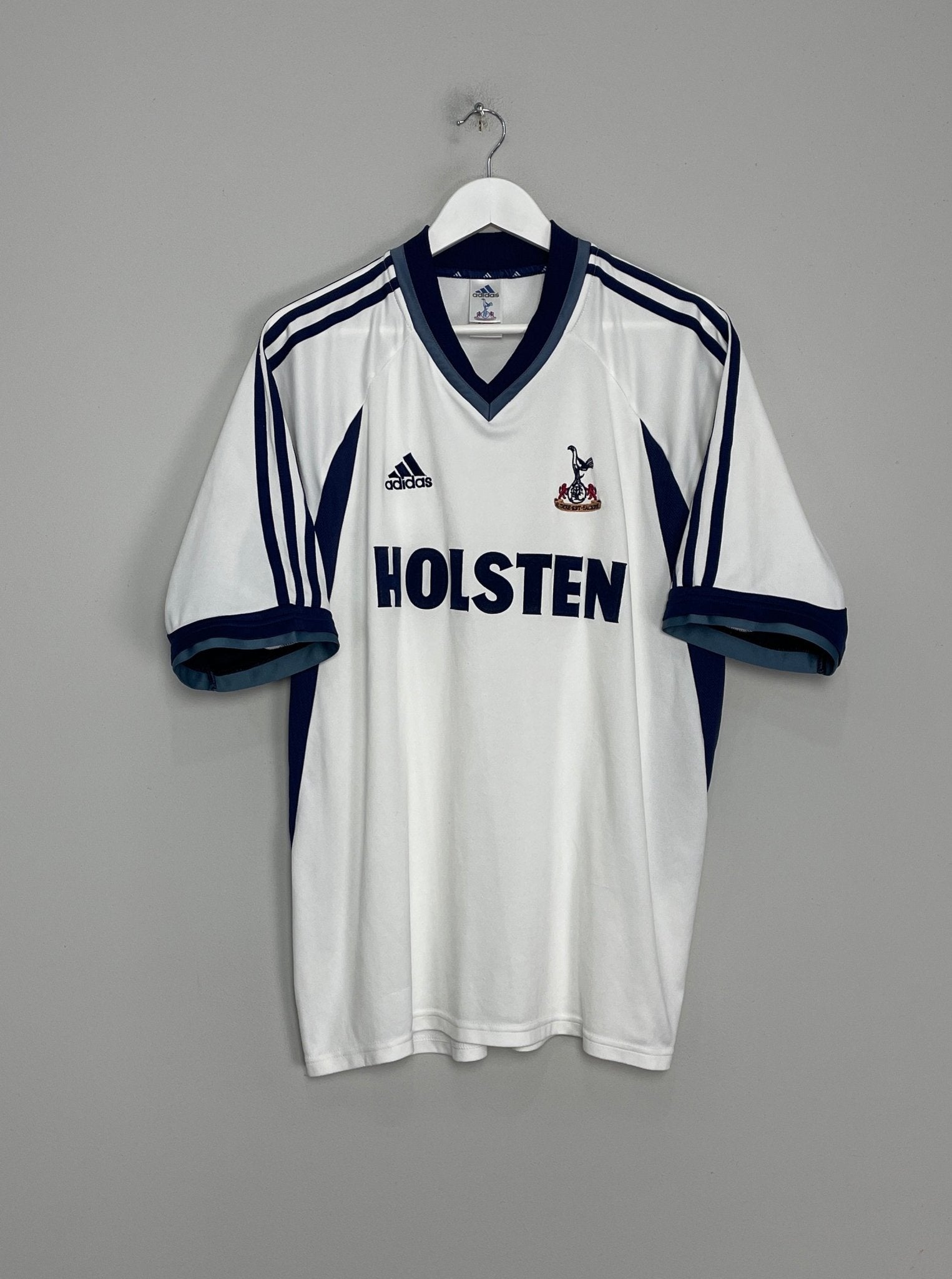 Shop 2001/02 TOTTENHAM HOME SHIRT (XL) ADIDAS, classic football shirts, vintage football shirts & retro soccer jerseys at Cult Kits