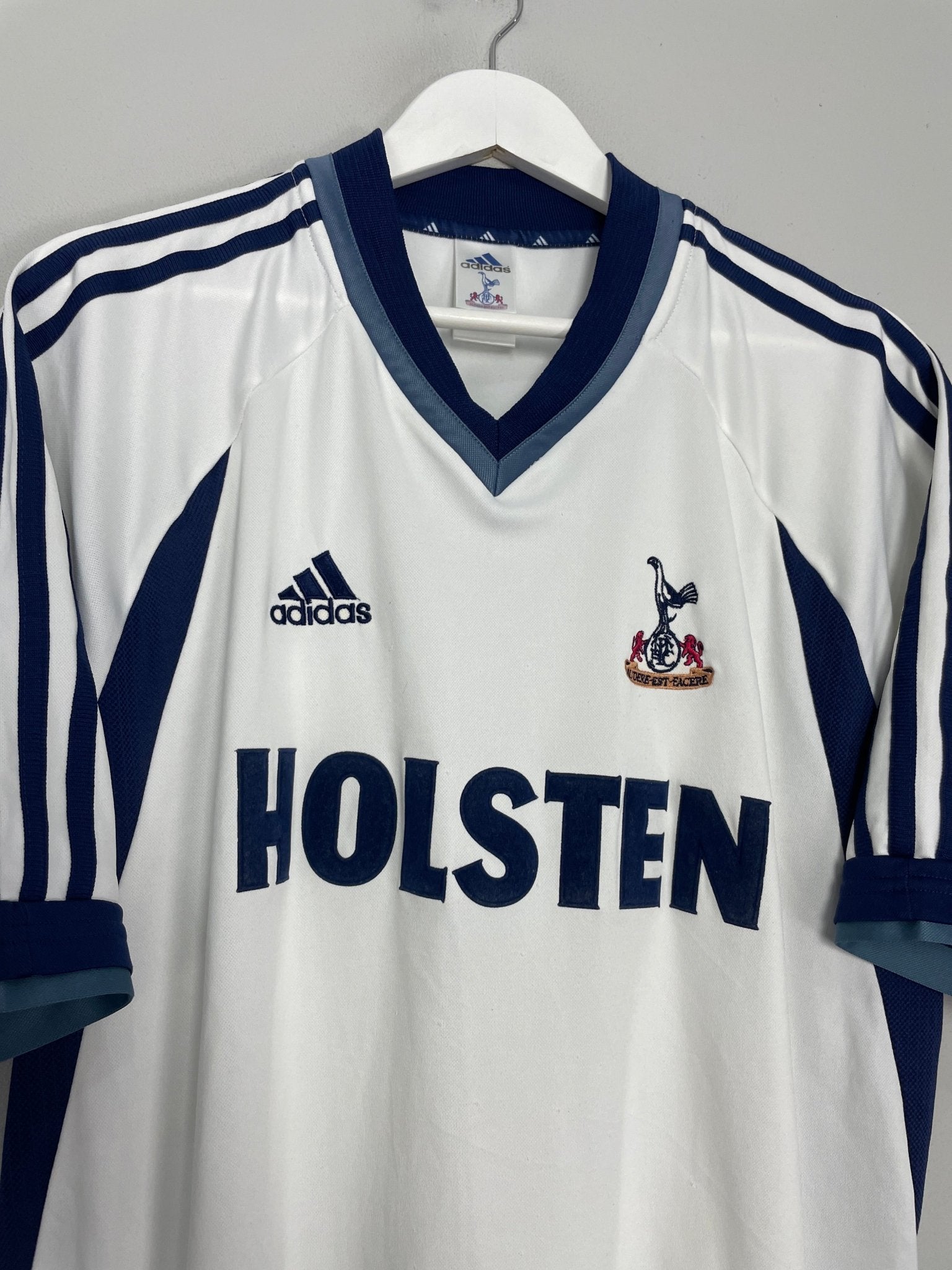 Shop 2001/02 TOTTENHAM HOME SHIRT (XL) ADIDAS, classic football shirts, vintage football shirts & retro soccer jerseys at Cult Kits
