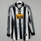 Shop 2001/02 UDINESE JORGENSEN #19 L/S *MATCH ISSUE* HOME SHIRT (XL) DIADORA, classic football shirts, vintage football shirts & retro soccer jerseys at Cult Kits