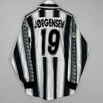 Shop 2001/02 UDINESE JORGENSEN #19 L/S *MATCH ISSUE* HOME SHIRT (XL) DIADORA, classic football shirts, vintage football shirts & retro soccer jerseys at Cult Kits