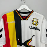 Shop 2001/02 UGANDA HOME SHIRT (L) HUMMEL, classic football shirts, vintage football shirts & retro soccer jerseys at Cult Kits