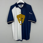 Shop 2001/02 UNAM PUMAS AWAY SHIRT (XL) NIKE, classic football shirts, vintage football shirts & retro soccer jerseys at Cult Kits