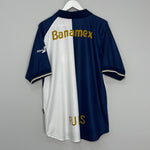 Shop 2001/02 UNAM PUMAS AWAY SHIRT (XL) NIKE, classic football shirts, vintage football shirts & retro soccer jerseys at Cult Kits