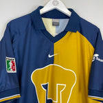2001/02 UNAM PUMAS LEANDRO 7 HOME SHIRT (XL) NIKE - Cult Kits - XL - Buy Vintage Football Shirts, Authentic Retro Football Shirts For Sale, Classic Football Shirts & Soccer Jersey