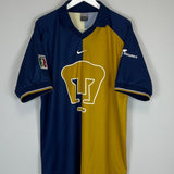 2001/02 UNAM PUMAS LEANDRO 7 HOME SHIRT (XL) NIKE - Cult Kits - XL - Buy Vintage Football Shirts, Authentic Retro Football Shirts For Sale, Classic Football Shirts & Soccer Jersey